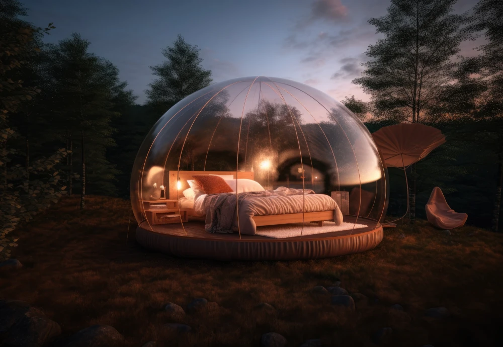 inflatable bubble dome tent